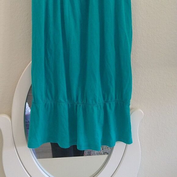 Express Embellished Tank Top Teal Turquoise size X-Small - Picture 3 of 6